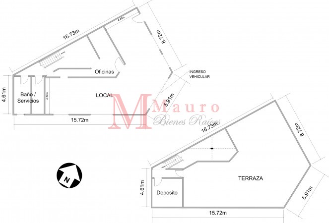 RESERVADO - WARNES  OPORTUNIDAD - LOCAL COMERCIAL con TERRENO PROPIO 