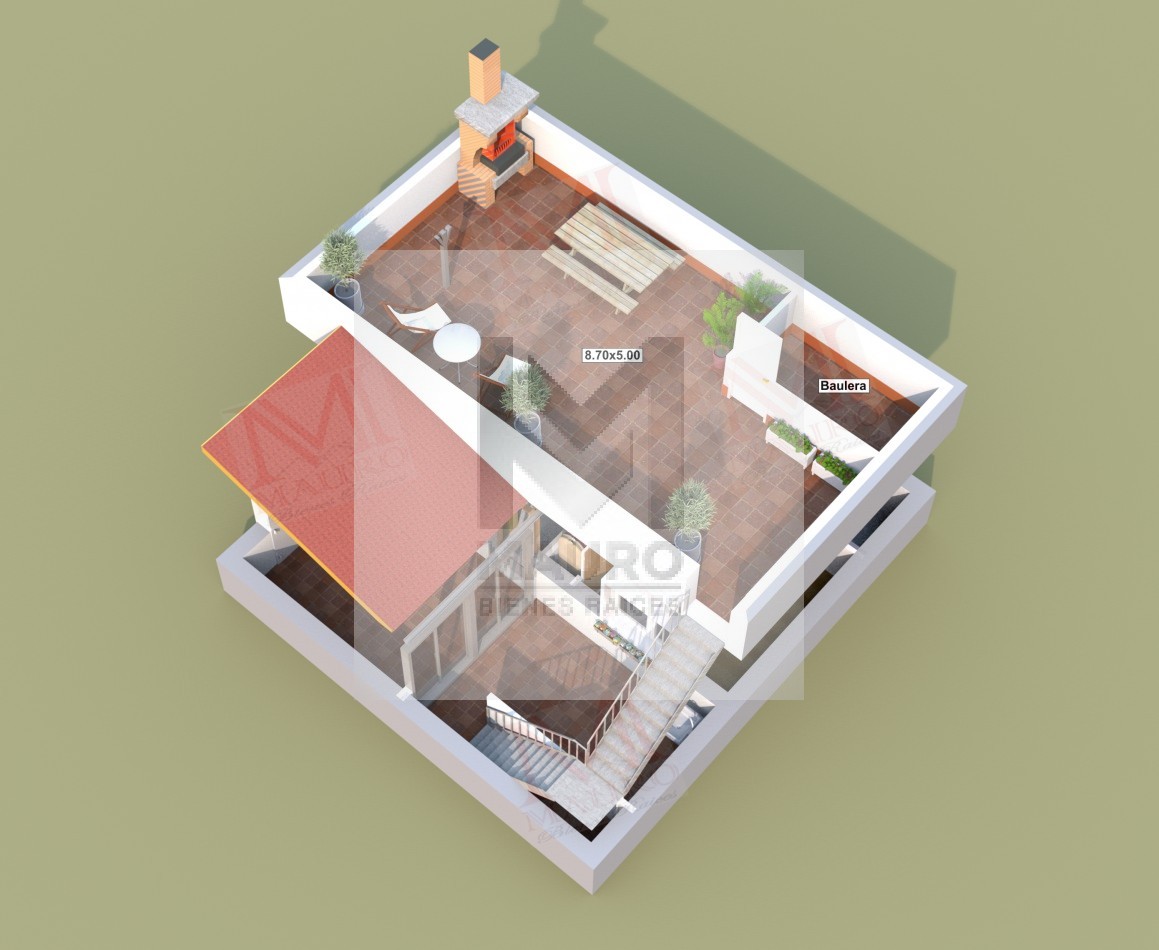 VENDIDO VENDIDO Saavedra PH 2 amb Patio y Terraza Exclusiva,Sup: 96m2 - TODO A RECICLAR u$s90.000 Sin Expensas
